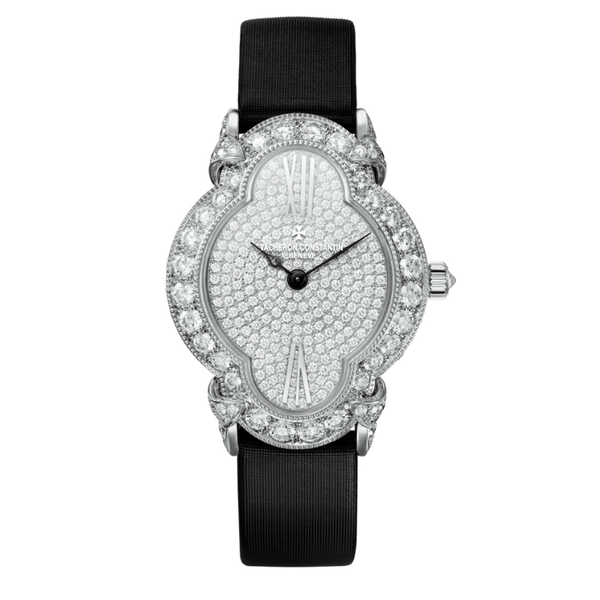 Vacheron Constantin Heures Créatives Diamond Pave Satin 26.5mm