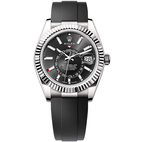 Rolex Sky-Dweller Black Rubber 42mm