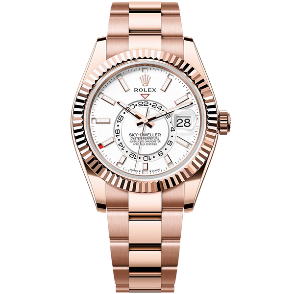 Rolex Sky-Dweller White Rose Gold 42mm
