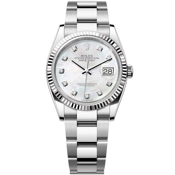Rolex Datejust Mother of Pearl Steel 36mm