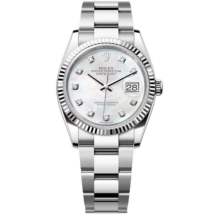 Rolex Datejust Mother of Pearl Steel 36mm - Image 1