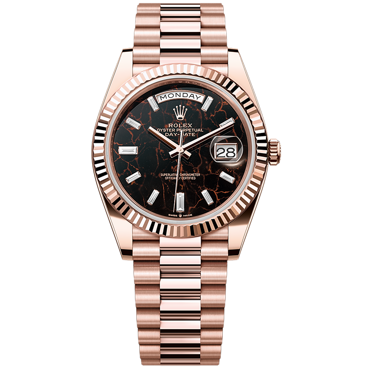 Rolex Day-Date Eisenkiesel Rose Gold 40mm - Image 1