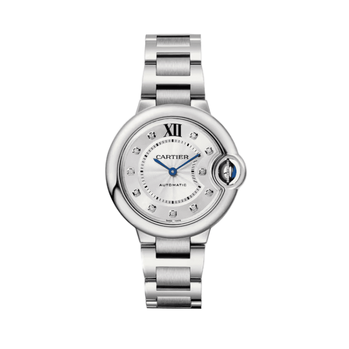 Cartier Ballon Bleu Small Silver Steel 33mm - Image 1