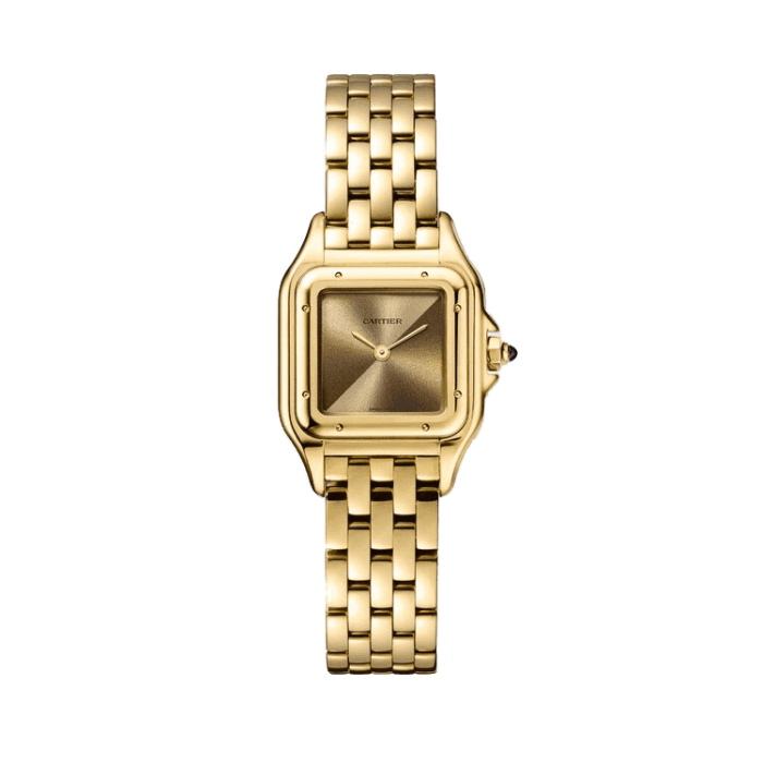Cartier Panthère Small Chocolate Yellow Gold 30mm - Image 1