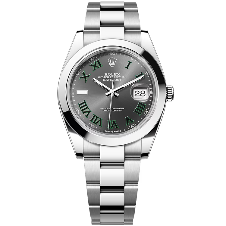 Rolex Datejust Grey Steel 41mm - Image 1