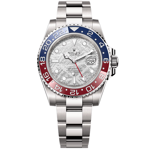 "Pepsi" Rolex GMT-Master II Meteorite White Gold 40mm