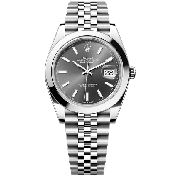Rolex Datejust Grey Steel 41mm