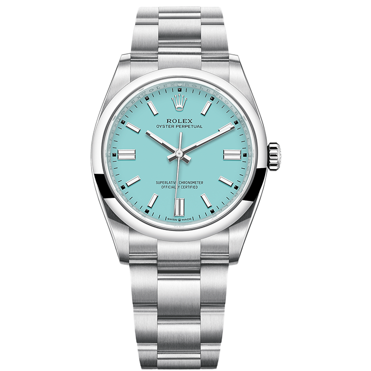 Rolex Oyster Perpetual Blue Steel 41mm - Image 1