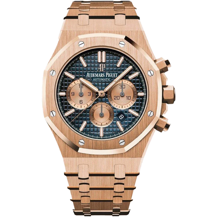 Audemars Piguet Royal Oak Chronograph Blue Rose Gold 41mm - Image 1