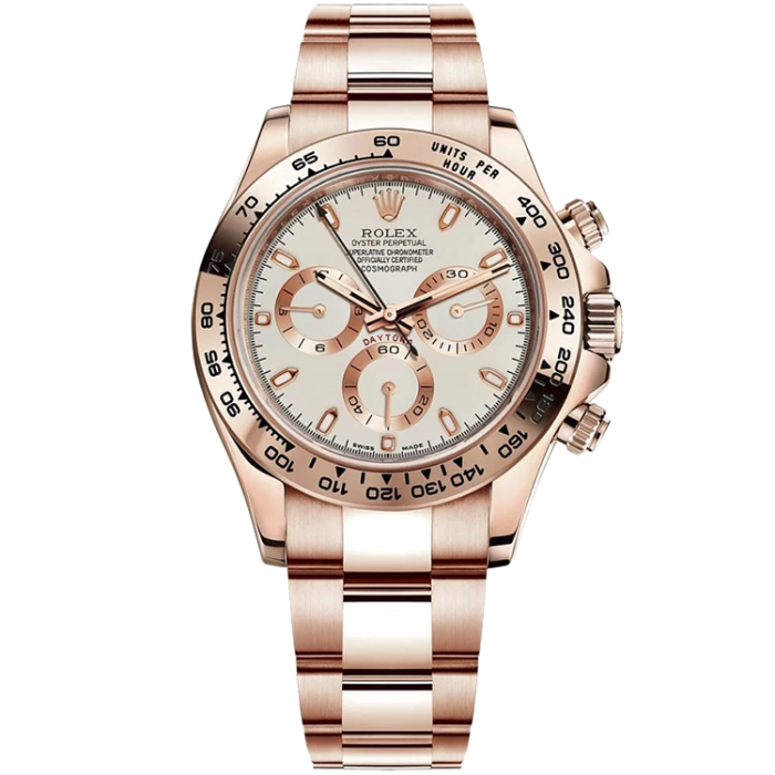 Rolex Daytona White Rose Gold 40mm - Image 1