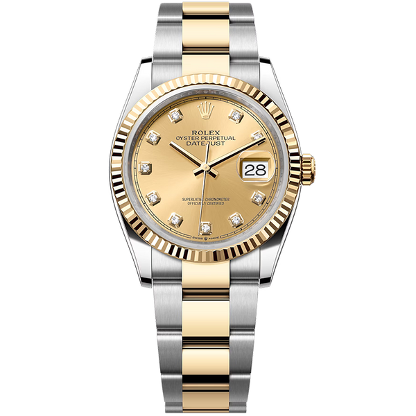 Rolex Datejust Champagne Two-Tone 36mm