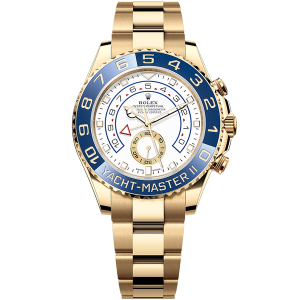 Rolex Yacht-Master II White Yellow Gold 44mm