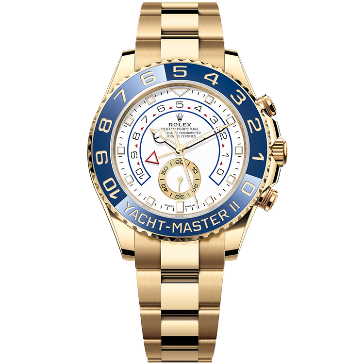 Rolex Yacht-Master II White Yellow Gold 44mm - Image 1