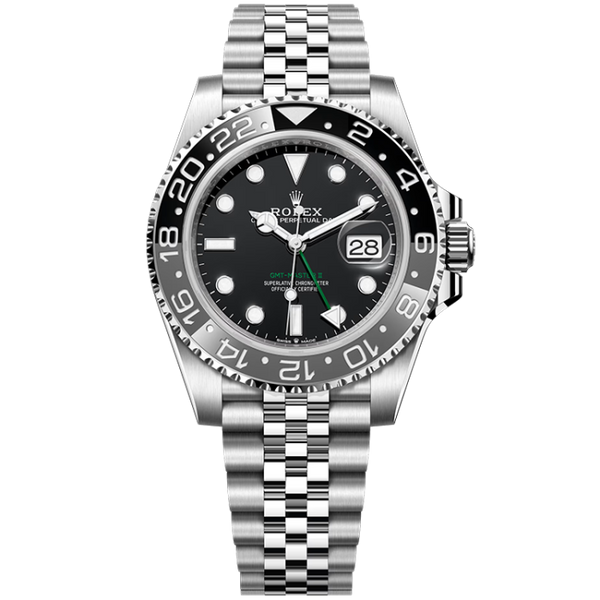 "Bruce Wayne" Rolex GMT-Master II Black Steel 40mm