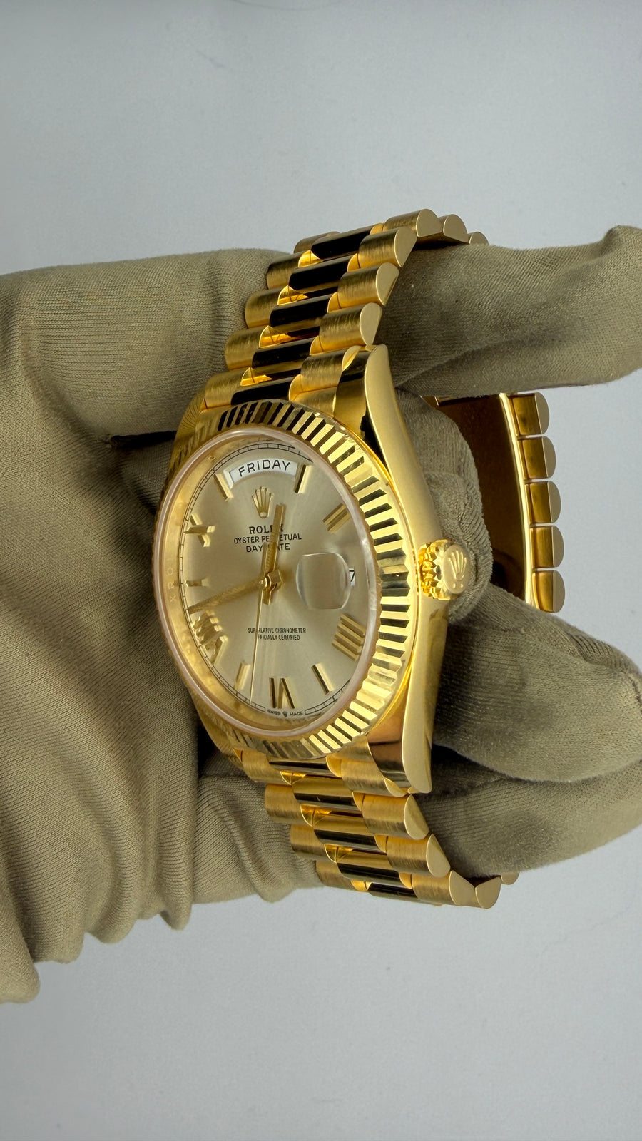 2023 Rolex Day-Date 228238 (Watch, Card & Box) - Image 3