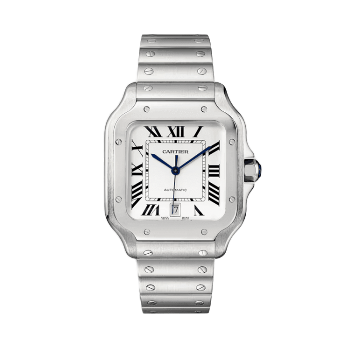 Cartier Santos De Cartier White Steel 39.8mm - Image 1