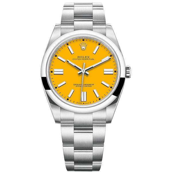 Rolex Oyster Perpetual Champagne Steel 36mm