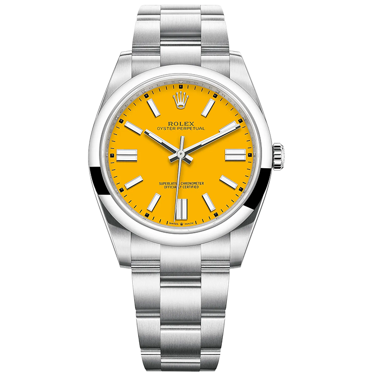 Rolex Oyster Perpetual Champagne Steel 36mm - Image 1