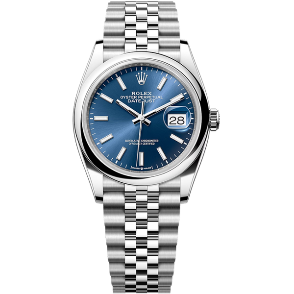 Rolex Datejust Blue Steel 36mm