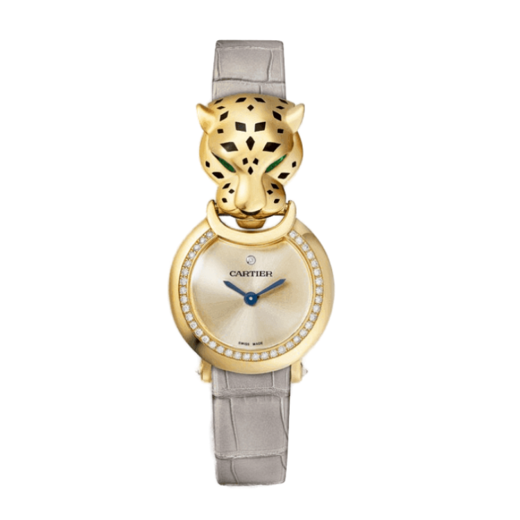 Cartier La Panthère Gold Leather 23.6mm - Image 1
