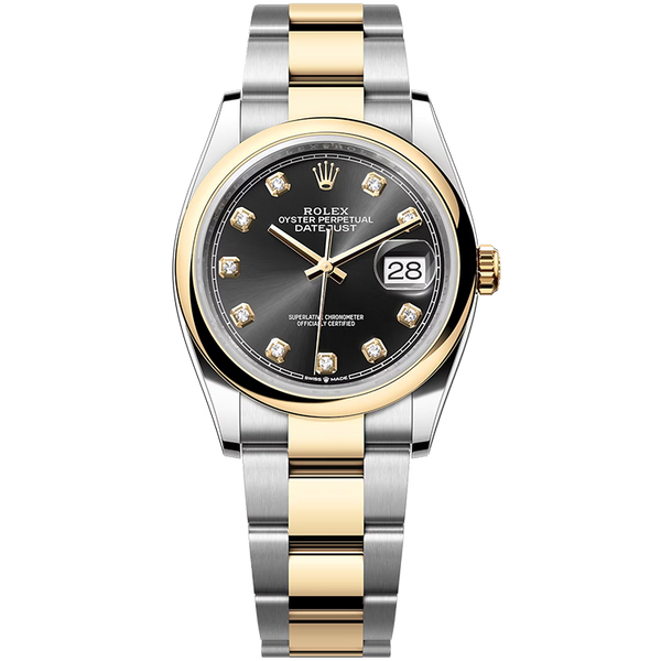 Rolex Datejust Black Two-Tone 36mm