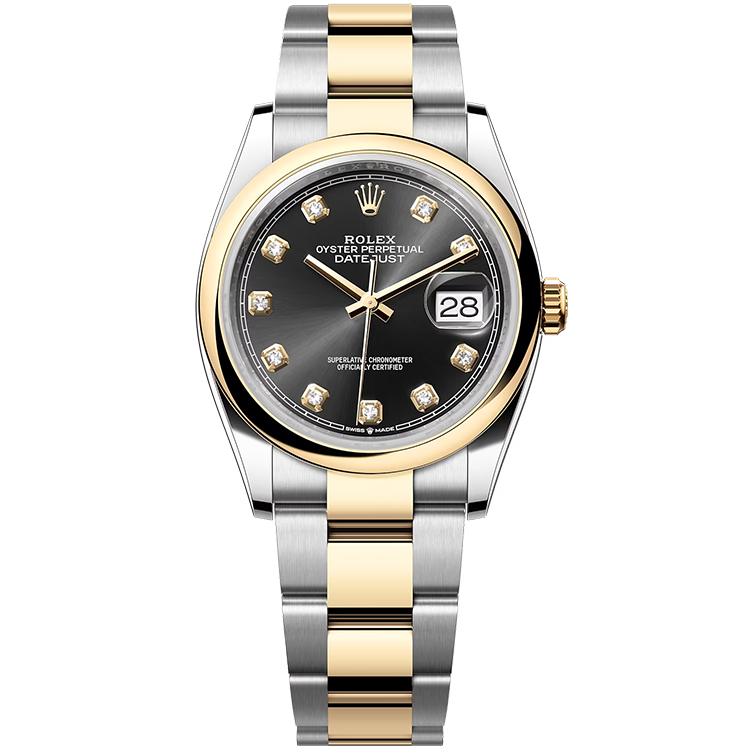 Rolex Datejust Black Two-Tone 36mm - Image 1