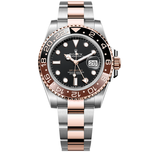 "Root Beer" Rolex GMT-Master II Black Two-Tone 40mm