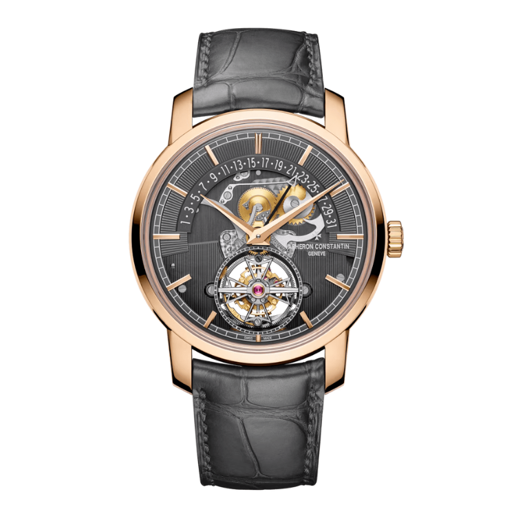 Vacheron Constantin Traditionnelle Tourbillon Skeleton Alligator Leather 41mm - Image 1