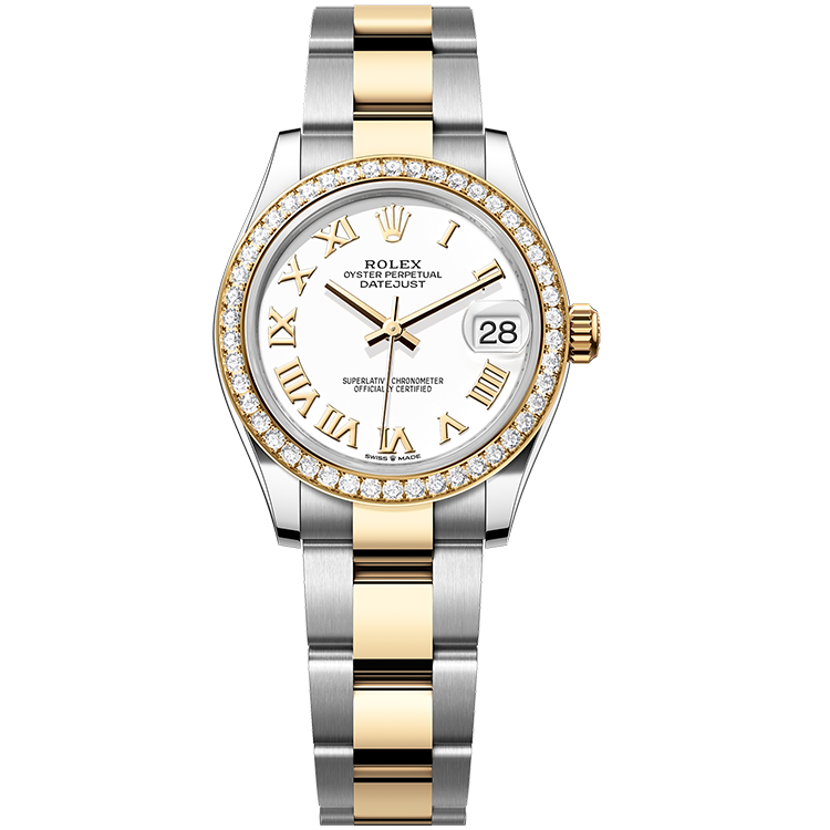 Rolex Datejust White Two-Tone 31mm - Image 1