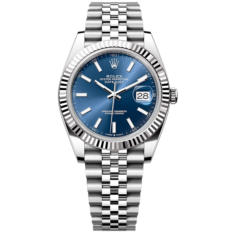 Rolex Datejust Blue Steel 41mm - Image 1