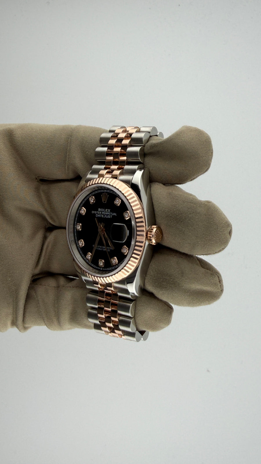 2022 Rolex Date-Just 36 Black Diamond Dial 126231 (Watch,Card, Box & Booklets) - Image 3
