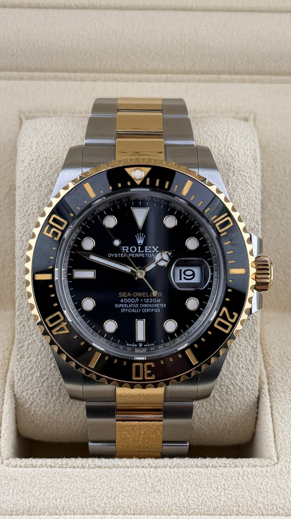 2024 Rolex Sea-Dweller Black Dial 126603 (Watch,Box,Card,Wt & Booklets)
