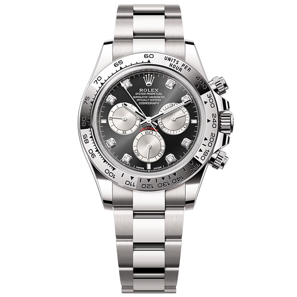 "Ghost" Rolex Daytona Black White Gold 40mm