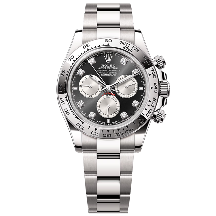 "Ghost" Rolex Daytona Black White Gold 40mm - Image 1