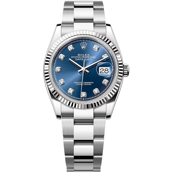 Rolex Datejust Blue Steel 36mm
