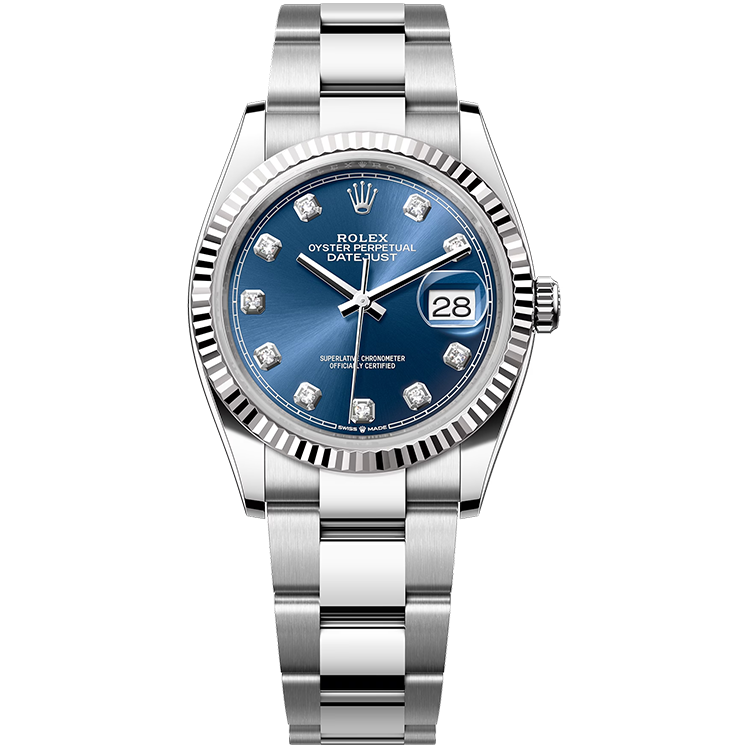 Rolex Datejust Blue Steel 36mm - Image 1