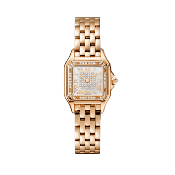 Cartier Panthère Small Silver Rose Gold 30mm