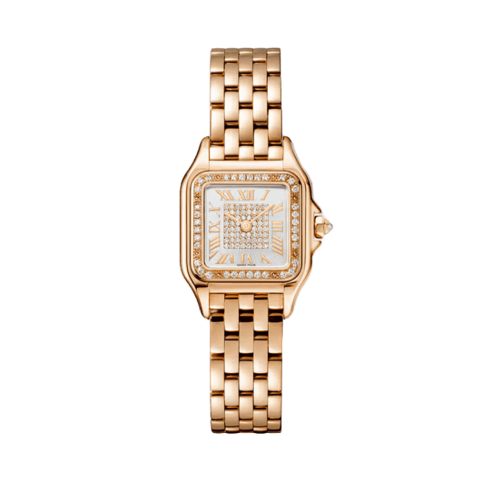 Cartier Panthère Small Silver Rose Gold 30mm - Image 1