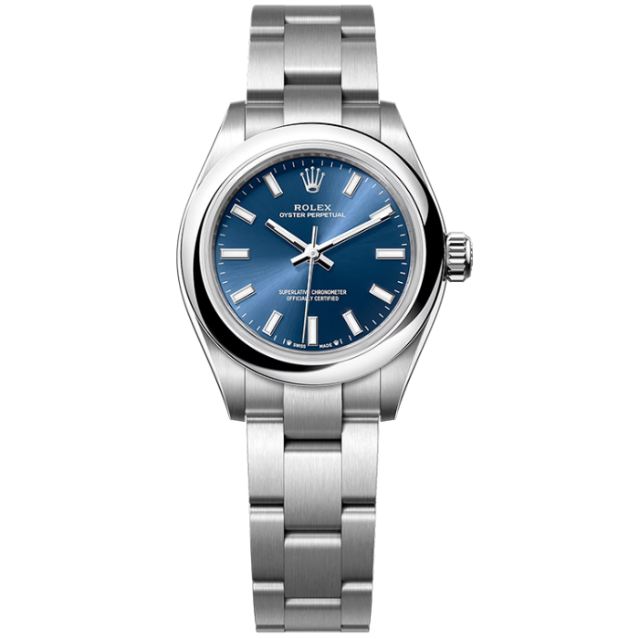 Rolex Oyster Perpetual Blue Steel 28mm - Image 1