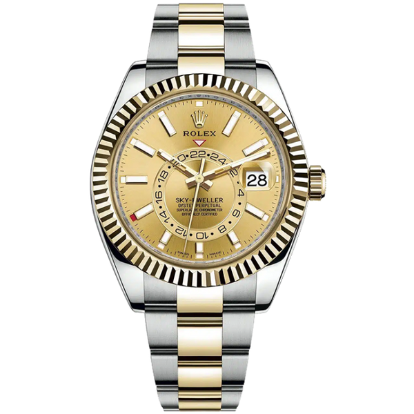Rolex Sky-Dweller Champagne Two-Tone 42mm