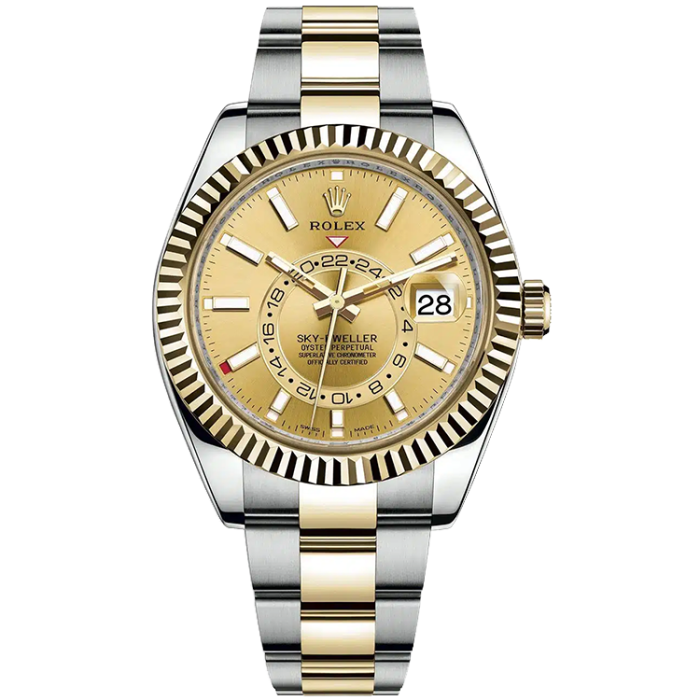 Rolex Sky-Dweller Champagne Two-Tone 42mm - Image 1