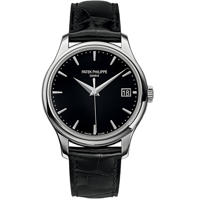 Patek Philippe Calatrava Black Leather 39mm - Image 1