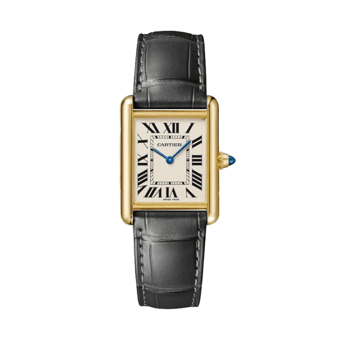 Cartier Tank Louis White Leather 25.5mm - Image 1