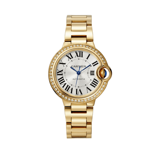 Cartier Ballon Bleu Small White Yellow Gold 33mm