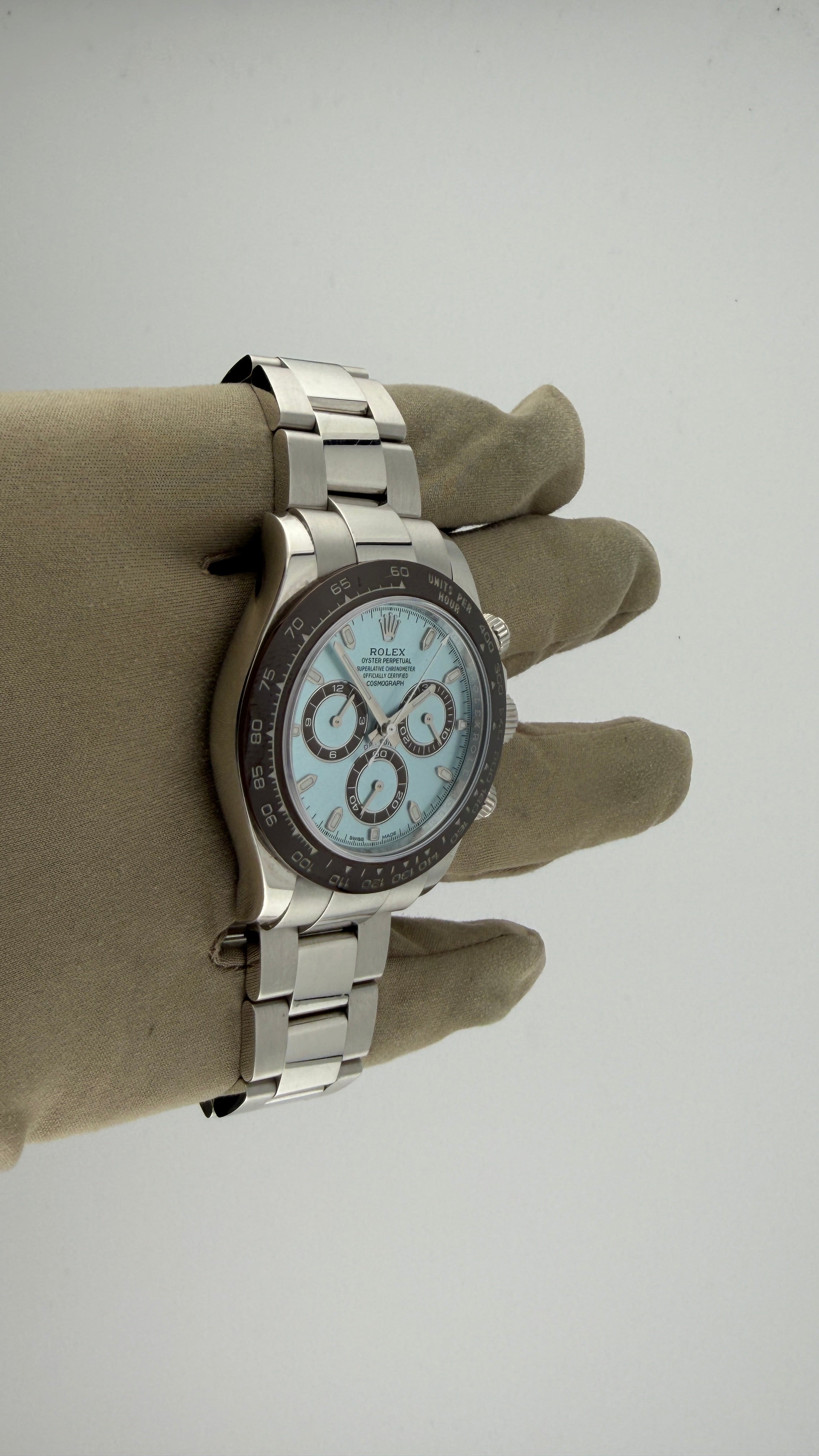 2022 Rolex Daytona Platinum Ice Blue Dial 116506 ( Watch,Box,Cards