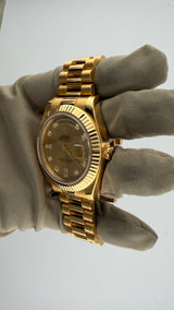 2014 Rolex Day-Date 41 Champagne Diamond Dial 218238 (Watch,Card,Wt,Box & Booklets) - Thumb 3