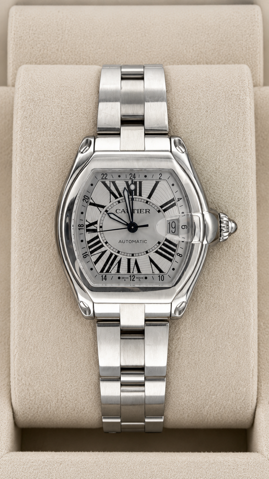 Cartier Roadster GMT XL W62032X6 (Watch Only) - Image 1