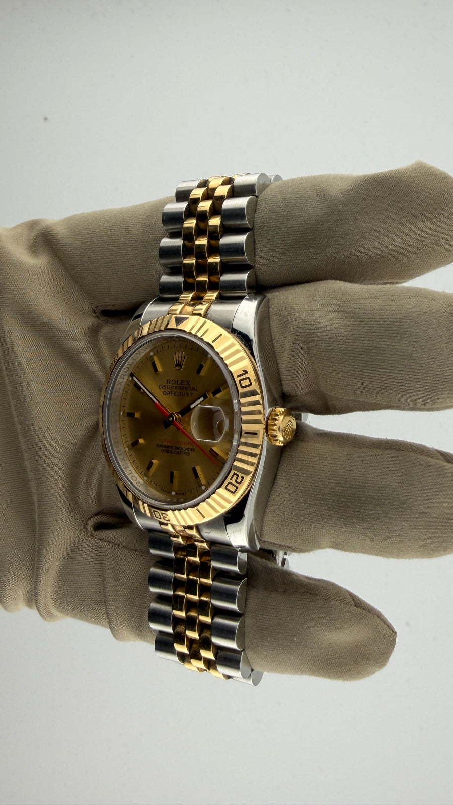 2014 Rolex Date-Just Turn-O-Graph 116263 (Watch,Card,Box & Booklets) - Image 3