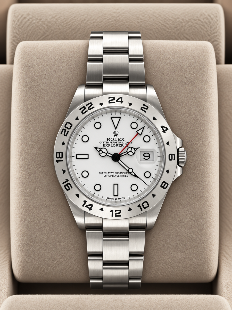 1996 Rolex Explorer II Polar Dial 16570 - Image 1