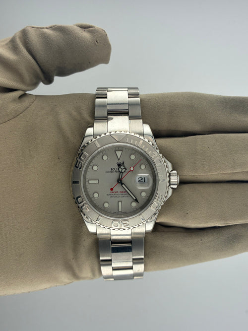 2002 Rolex Yacht-Master Platinum Dial 16622 (Watch Only)